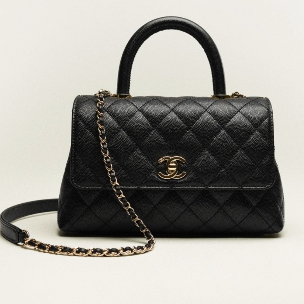 Chanel Mini Coco Top Handle Bag